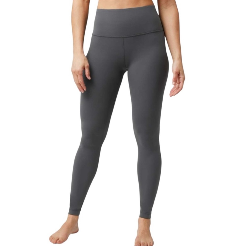 Lululemon Align Pant 28” Dark Gray Size 6 Athletic Nulu Fabric